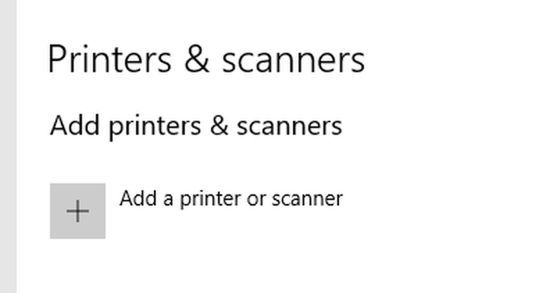 scan for printers