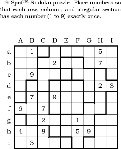 compile classic 9x9 sudoku puzzles