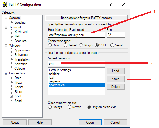 Hosts ip port