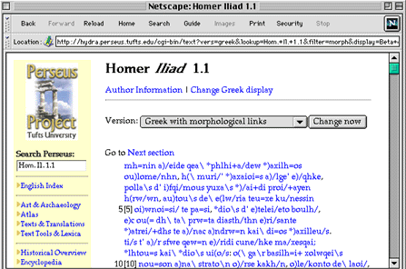 homeric betacode layout