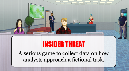 Insider Threat and Intelligence Analyst Activity Data
